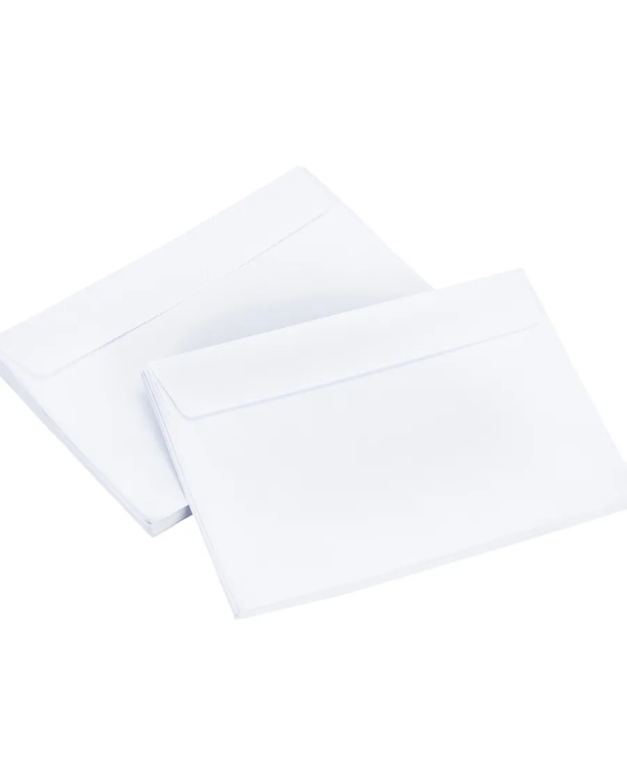 Online Briefumschläge 50er-Pack, C6 Schreibwaren