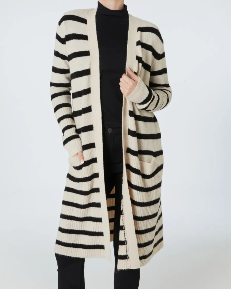 New Gestrickter Cardigan Janina, mit Taschen Damen Pullover & Strick