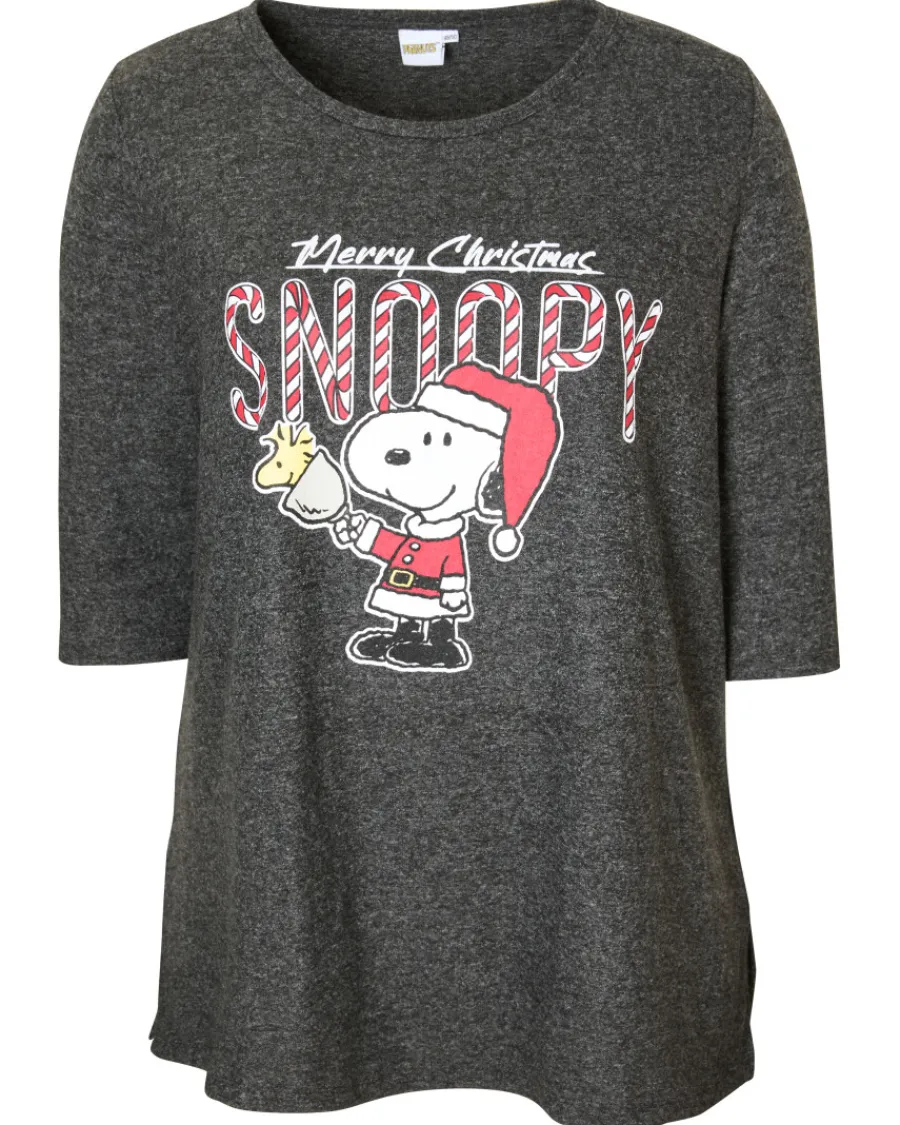 Discount Peanuts Pullover Rundhalsausschnitt Damen Pullover & Strick