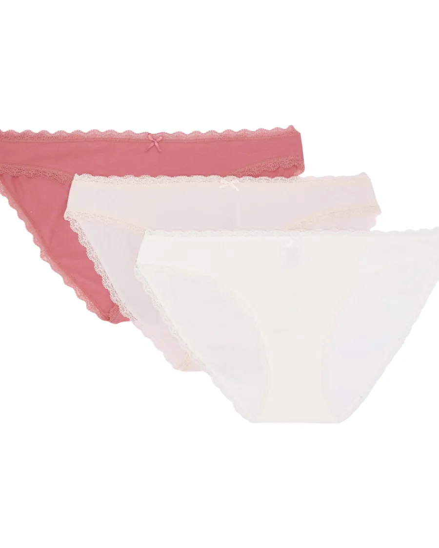 Hot Slips 3er-Pack, Identic Nature Damen Unterwäsche