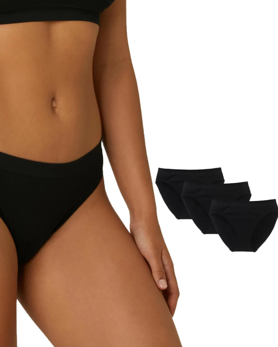 Hot Slips in 3er-Pack, Janina Damen Unterwäsche